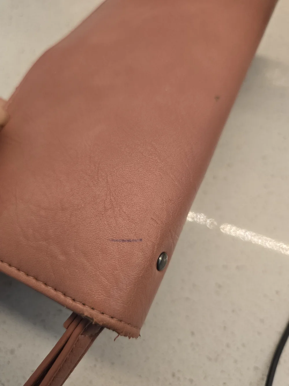 Universal Thread Trifold Wallet in Dusty Rose